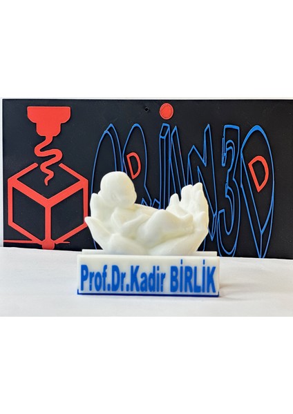 ORJIN3D Kadın Doğum Doktorları Için Kişiye Özel Tasarlanabilir Kartvizitlik