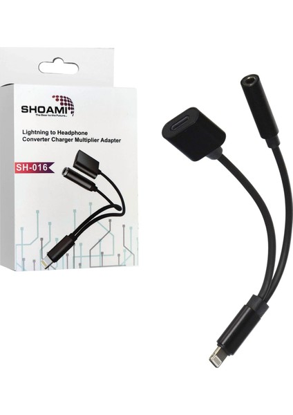 Çevirici Iphone To Kulaklık Otg 10CM Shoami SH-016