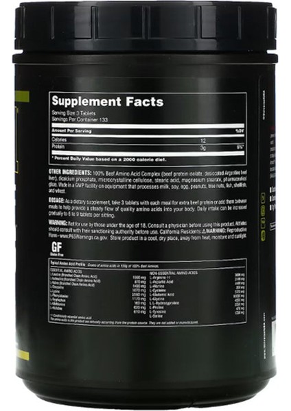 Universal Beef Amino 400 Tablet modelleri