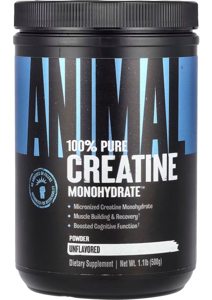 Universal Animal Creatine Monohydrate Monohidrat 500GR - 100 Servis