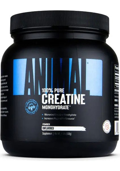 Universal Animal Creatine Monohydrate Monohidrat 500GR - 100 Servis fiyatları