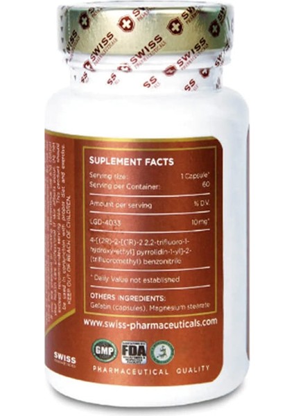 Ligandrol LGD-4033 60 Kapsül fiyatları