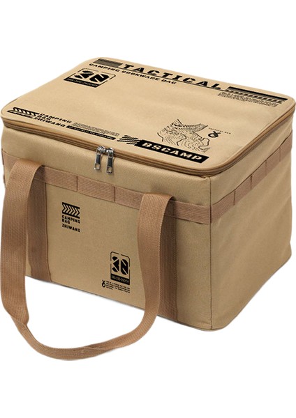 Açık Hava Katlanır Piknik Kamp Ekipmanları Büyük Kapasiteli Saklama Çantası (Yurt Dışından)