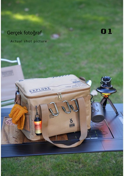 Açık Hava Katlanır Piknik Kamp Ekipmanları Büyük Kapasiteli Saklama Çantası (Yurt Dışından) modelleri