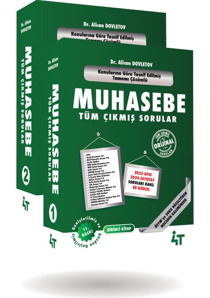 Muhasebe Tüm Çıkmış Sorular (11. Baskı)