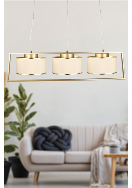 Bern Ledli 3.lü Avize Eskitme