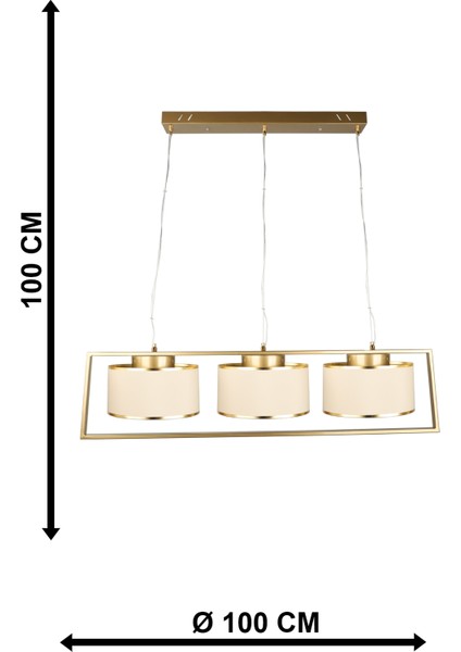 Bern Ledli 3.lü Avize Eskitme fırsatları