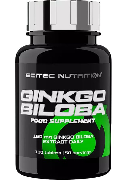 Ginkgo Biloba Mabet Ağacı Ekstrat 100 Tablet