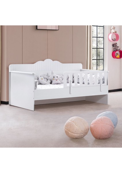 Karyola, Flower Montessori Karyola - Beyaz + 1 Adet Comfort Yatak fiyatları