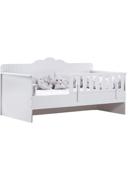 Karyola, Flower Montessori Karyola - Beyaz + 1 Adet Comfort Yatak fırsatları