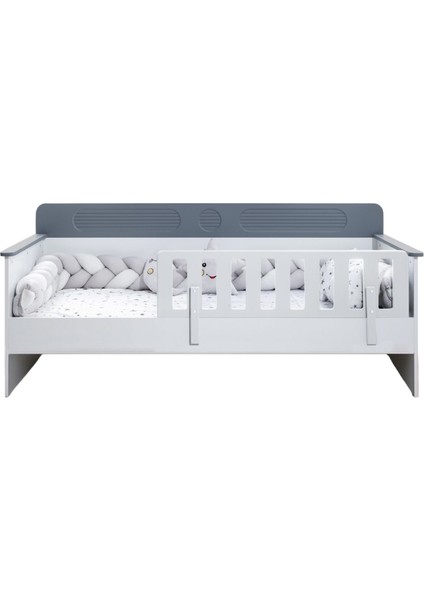 Karyola, Flora Montessori Karyola - Antrasit + 1 Adet Comfort Yatak indirimleri