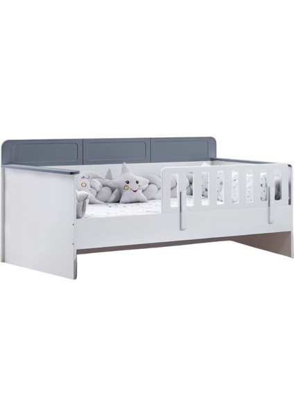 Karyola, Mira Montessori Karyola - Antrasit + 1 Adet Comfort Yatak fırsatları