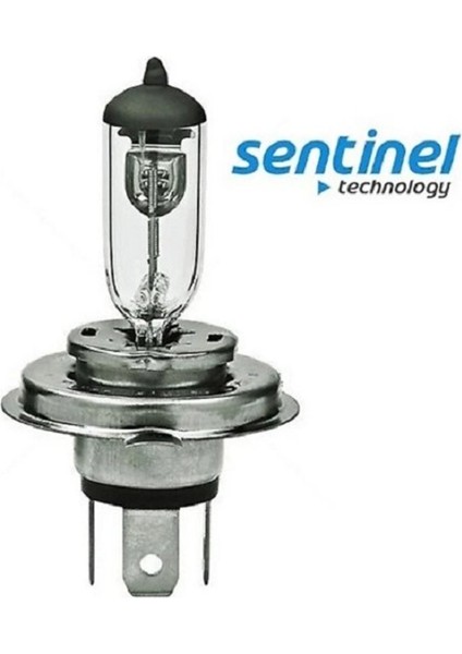 H4 12V 60-55W P43T Tırnaklı Halogen Far Ampülü 2li
