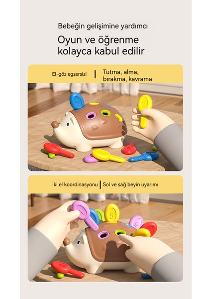 Ince Hareket Eğitimi Erken Eğitim Çocuk El-Göz Koordinasyonu Zeka Oyuncağı (Yurt Dışından) indirimleri
