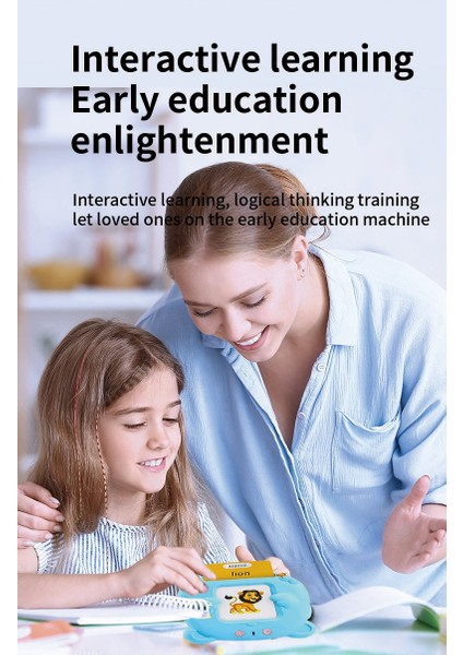 Çocuklar Için Erken Eğitim, Zeka Geliştirme, Çince-Ingilizce Alfabe Öğrenme Kartlı Eğitim Cihazı (Yurt Dışından) indirimleri