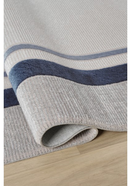 Zen Mavi Halı Akrilik Halı Yumuşak Dokulu Salon Oturma Odası Yatak Odası Halısı 7001 modelleri