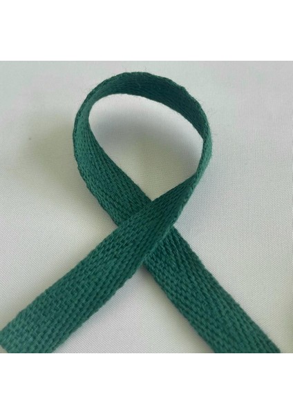 Dar Dokuma Şerit Balıksırtı / 10 Metre Yeşil Kenar Süsleme Dikiş Kapatma Şeridi fırsatları