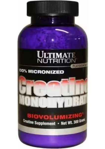 Ultimate %100 Mikronize Creatine Monohydrate 300 gr - 5000 Mg
