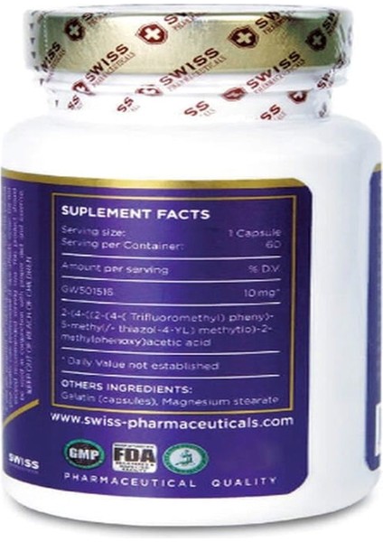Endurobol GW501516 (Cardarine) 60 Kapsül fiyatları