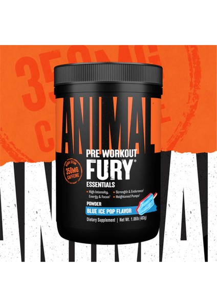 Unıversal Anımal Fury Pump Preworkout