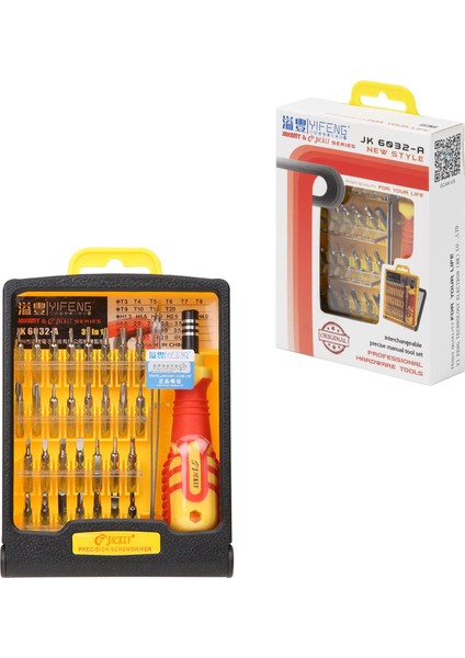 JK-6032-A 32 Parça Tornavida Takımı Seti