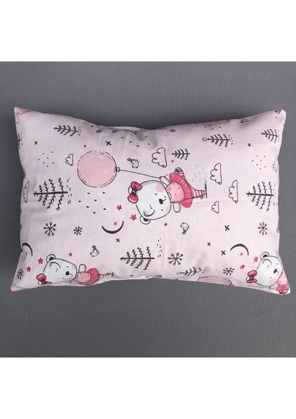 %100 Pamuk Full 6 Parça Kız Bebek Beşik - Park Yatak , Nevresim Takımı , Uyku Seti . (Pembe) fırsatları