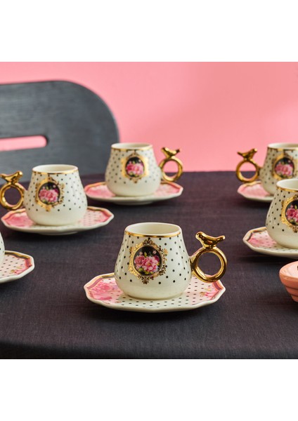 Şehrazat 6 Kişilik Kahve Fincanı 90 ml