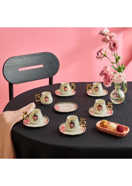 Şehrazat 6 Kişilik Kahve Fincanı 90 ml modelleri