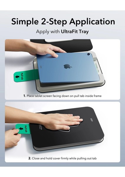 Apple iPad 10. Nesil 10.9 Inc (2022) Ultrafit Classic Autokit 2 Adet Tablet Cam Ekran Koruyucu A2757 A2777 indirimleri