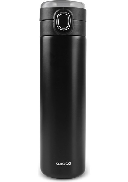 Etro Sızdırmaz Çelik Dijital Termos 480 ml Siyah