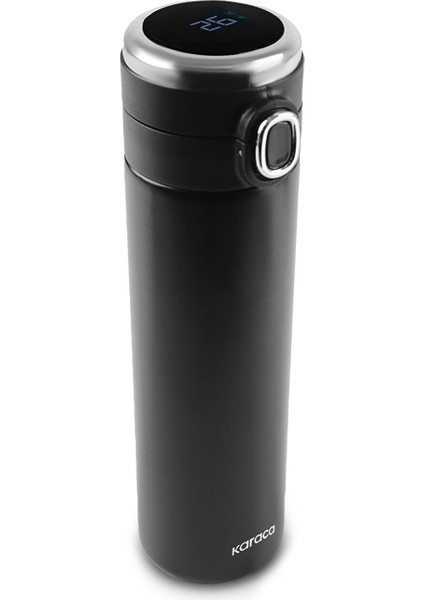 Etro Sızdırmaz Çelik Dijital Termos 480 ml Siyah modelleri