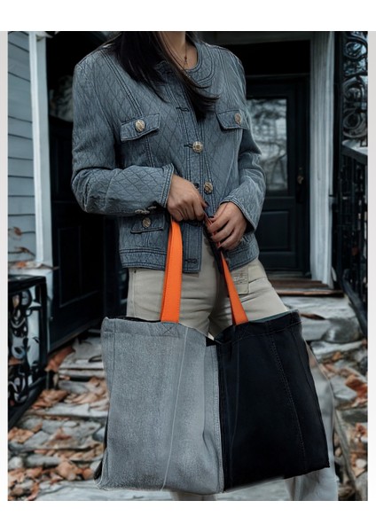 Denim Büyük Boy Çanta fiyatları