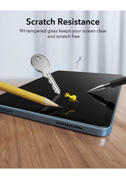 Apple iPad 10. Nesil 10.9 Inc (2022) Ultrafit Classic Autokit 2 Adet Tablet Cam Ekran Koruyucu A2757 A2777