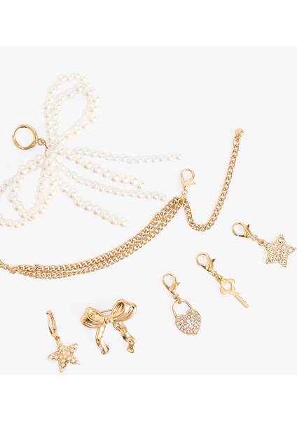 Altın Rengi Chiara Ayakkabı Charmı