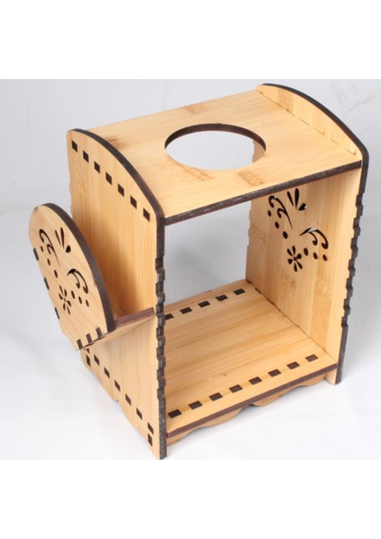 Santkuee El Kahve Tutucu Filtre Kağıdı Tutucu Klasik Retro El Yumruk Tutucu Bambu Ekleme Filtre Kağıdı Bardak Tutucu (Yurt Dışından) fiyatları