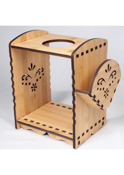 Santkuee El Kahve Tutucu Filtre Kağıdı Tutucu Klasik Retro El Yumruk Tutucu Bambu Ekleme Filtre Kağıdı Bardak Tutucu (Yurt Dışından) fırsatları