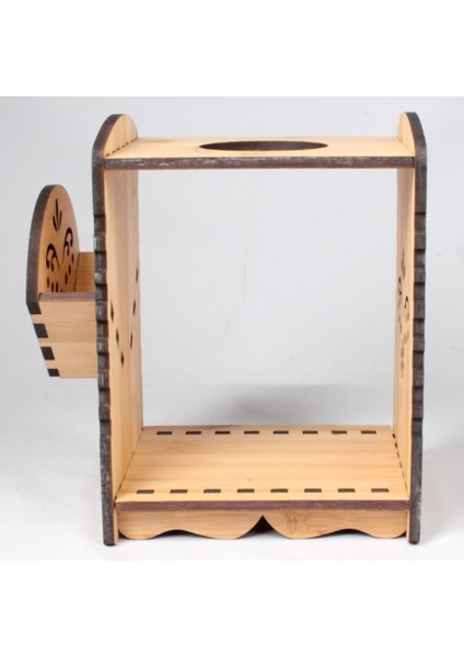 Santkuee El Kahve Tutucu Filtre Kağıdı Tutucu Klasik Retro El Yumruk Tutucu Bambu Ekleme Filtre Kağıdı Bardak Tutucu (Yurt Dışından) indirimleri