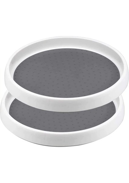 Santkuee 2 Adet Pikap Baharat Rafı Döner Baharat Tutucu Organizatör Plastik Baharat Şişeleri Yağ Malzemeleri Kavanoz Pişirme (Yurt Dışından)