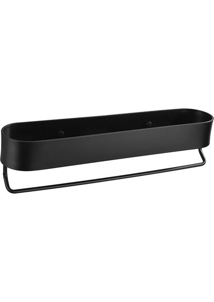 Santkuee Banyo Rafı Duvara Monte Raflar Banyo Havlusu Tutucu Duş Depolama Sepeti Mutfak Banyo Organizatör-D (Yurt Dışından)