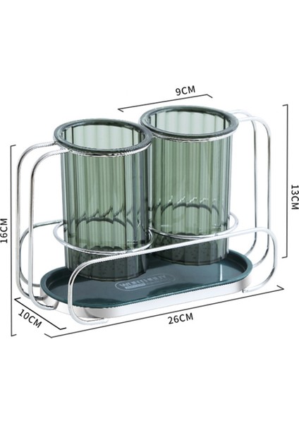 Santkuee Çubuk Depolama Tutucu Çok Fonksiyonlu Çatal Bıçak Takımı Drenaj Rafı Kaşık Çatal Çubuklarını Depolama Rafı Mutfak Çatal Bıçak Takımı Depolama B (Yurt Dışından) indirimleri