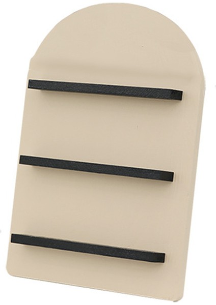 Santkuee Kemerli Esansiyel Yağı Vitrin Tatlı Rafı Morandi Renkli Kozmetik Depolama Rafı Masaüstü Rafı (Bej Sarı) (Yurt Dışından)