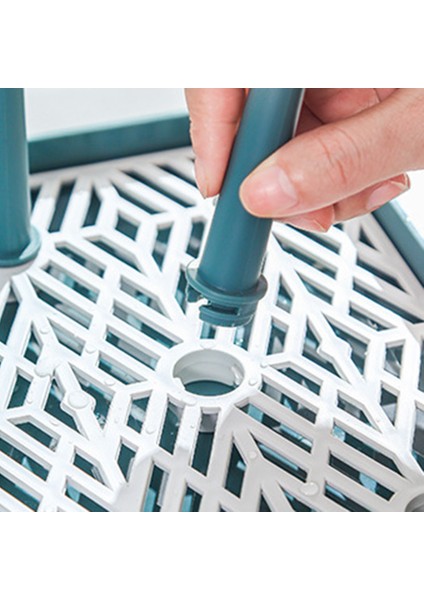 Santkuee Su Bardağı Rafı Çay Tepsisi Depolama Çay Bardağı Baş Aşağı Drenaj Rafı Drenaj Fincan Rafı Mutfak Depolama Rafı (Pembe) (Yurt Dışından) fırsatları