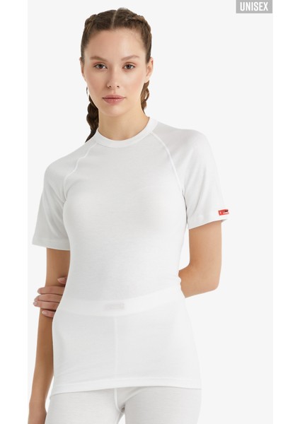 Unisex Termal Tişört 2. Seviye 9258 - Beyaz fiyatları