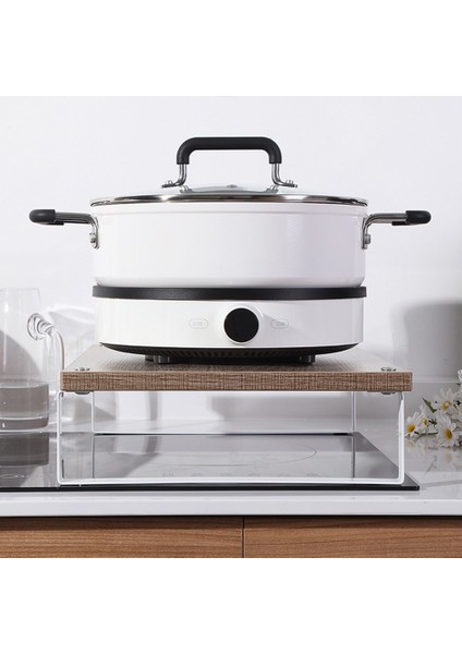 Santkuee Ev Mutfak Rafı Ahşap Indüksiyon Ocak Rafı Zemin Tipi Çok Fonksiyonlu Raf (Yurt Dışından) fiyatları