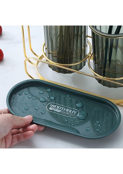 Santkuee Çubuk Depolama Tutucu Çok Fonksiyonlu Çatal Bıçak Takımı Drenaj Rafı Kaşık Çatal Çubuklarını Depolama Rafı Mutfak Çatal Bıçak Takımı Depolama A (Yurt Dışından) fırsatları