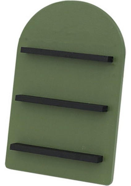 Santkuee Iskandinav Dikey Ahşap Depolama Raf Dekorasyon Ev Organizasyon Raf Odası Aksesuarları Banyo Mutfak Rafı-Yeşil (Yurt Dışından)