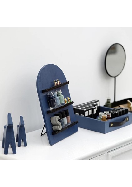 Santkuee Iskandinav Dikey Ahşap Depolama Raf Dekorasyon Ev Organizasyon Raf Odası Aksesuarları Banyo Mutfak Rafı-Yeşil (Yurt Dışından) fırsatları