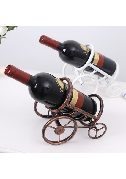 Santkuee Retro Şarap Rafı Dekorasyon Şarap Rafı Oturma Odası Şarap Dolabı Kişiselleştirilmiş Demir Şarap Şişesi Depolama Rafı A (Yurt Dışından) fiyatları