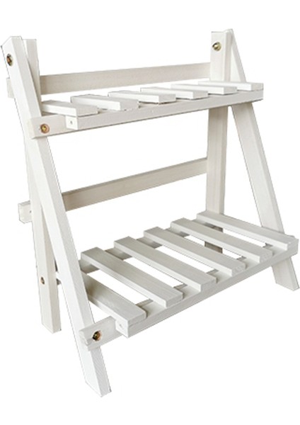 Santkuee Ahşap Çift Katmanlı Mutfak Rafı Ev Depolama Organizasyon Masa Raf Odası Aksesuarları Banyo Baharatlık B (Yurt Dışından)