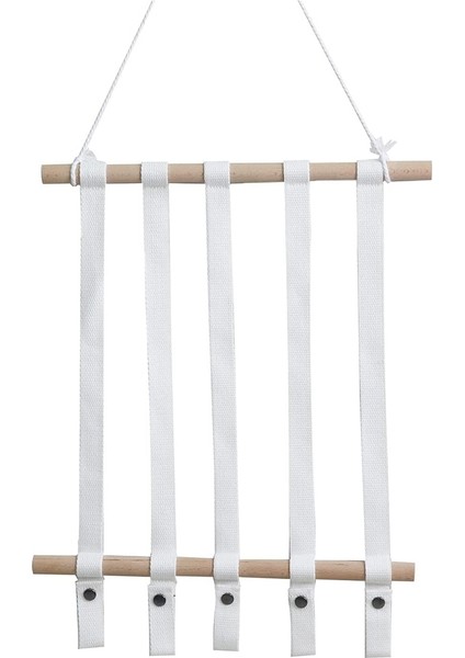 Santkuee Saç Bantları Depolama Tutucu Kızlar Için Saç Yay Tutucu, Saç Kravat, Klip, Kız Bebek Odası Için Fiyonk Organizatörler Beyaz (Yurt Dışından)